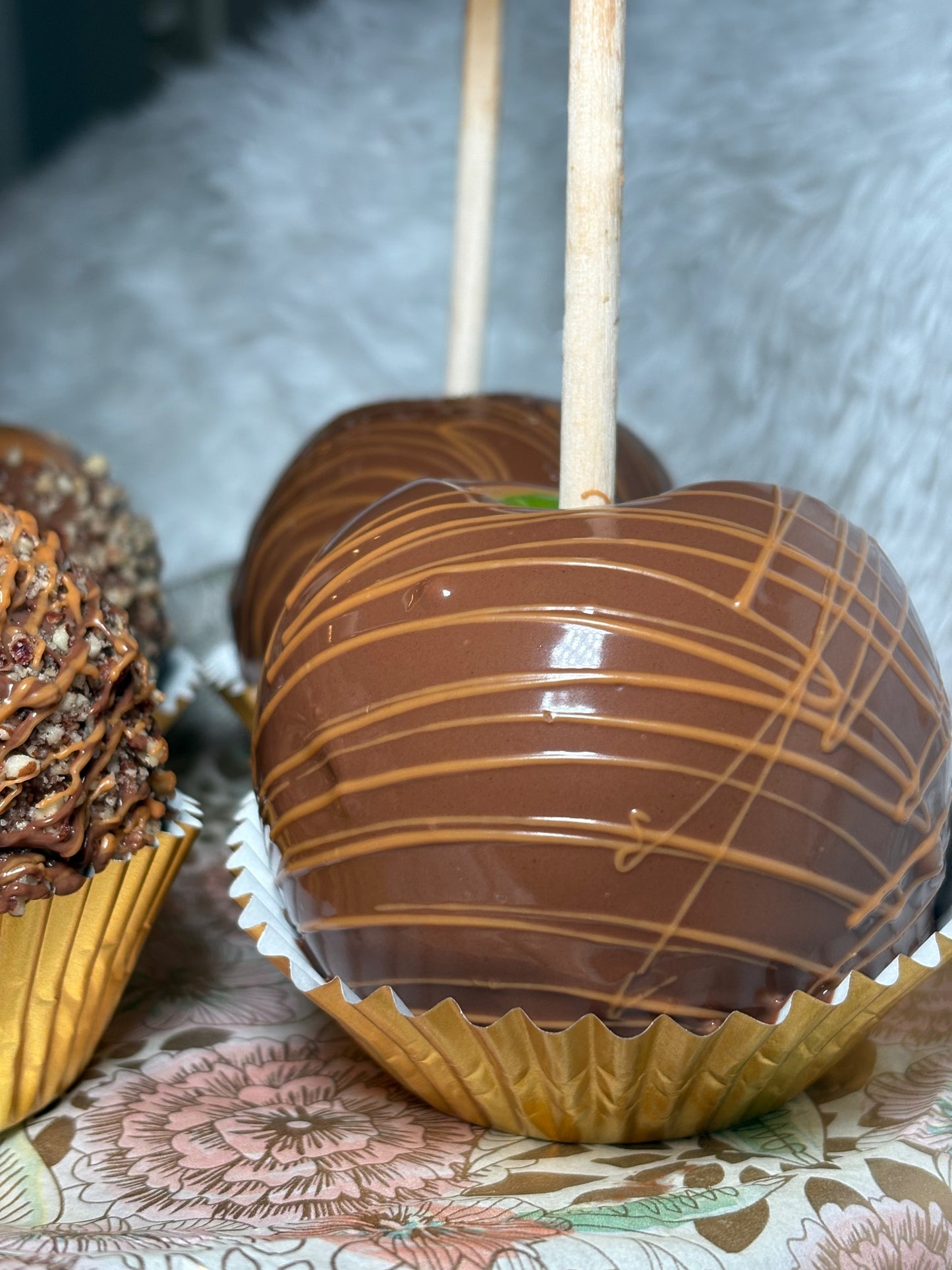 Choco Dipped Caramel Apple