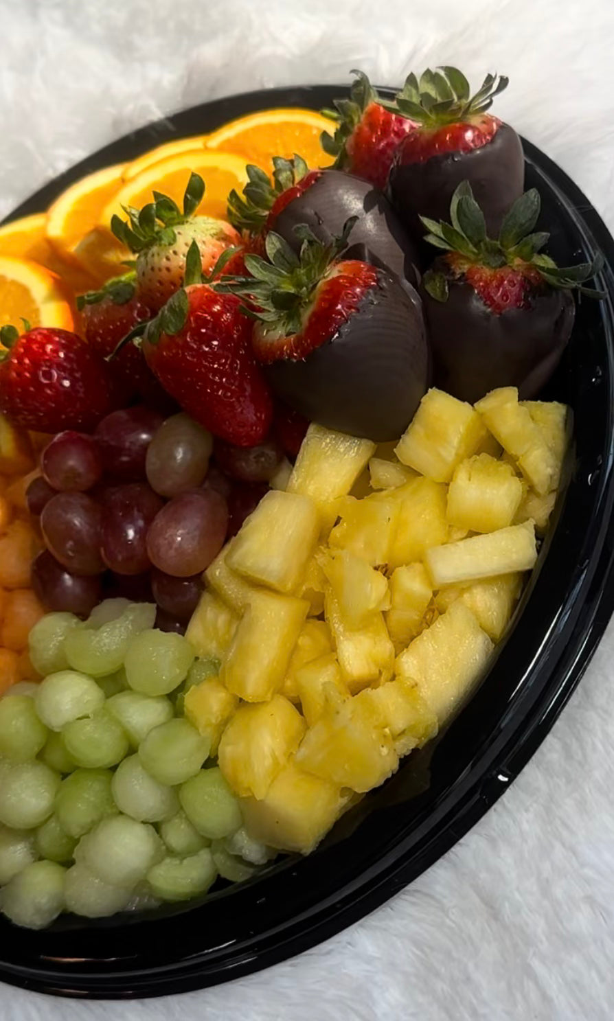 Fruit Platter w/ choco dipped fruit